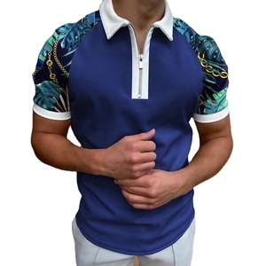 Polo personalizado de algodón y poliéster para hombre, camiseta informal ajustada, nuevo diseño, Polo para hombre, camiseta con logotipo personalizado - Product Image 6