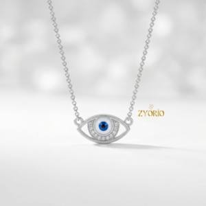 Collier pendentif en diamant symbole de l'éternité Zyorio Jewels, magnifique, pour femme, cadeau de fiançailles ou de mariage, or - Product Image 5