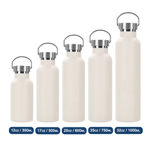 Bouteille d'eau de sport en acier inoxydable à isolation sous vide étanche pour boissons chaudes et froides, camping en plein air - Product Image 6