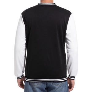 Chaqueta Varsity Clásica Personalizada al por Mayor para Hombre, Cortavientos con Logotipo Bordado, Parches de Chenilla y Mangas de Lana de Alta Calidad - Product Image 4