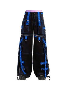 Pantalones Góticos para Hombre 2026, Unisex, Corte Casual, Moda Urbana Oscura, Multibolsillos, Personalizables - Product Image 3