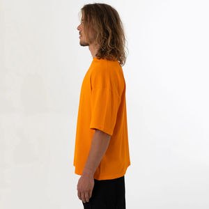 Camiseta de Verano Personalizada con Logotipo, de Algodón de Alta Calidad, Cómoda, Ligera, Holgada, con Hombros Caídos, Estampada, Venta al Por Mayor - Product Image 4