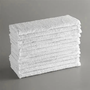 Paño de Cocina Económico Modelo 16x19, 100% Algodón, Acanalado, 32oz, Blanco, Resistente, para Limpieza de Restaurantes y Cocinas, de Indian Exp - Product Image 2