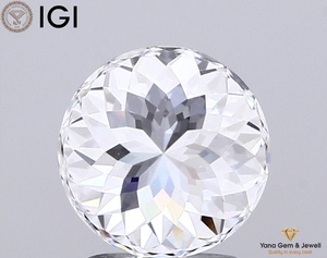 Diamant cultivé en laboratoire CVD, 1,50 carat, couleur E, clarté VVS2, forme portugaise, avec certificat IGI, idéal pour un cadeau de bague de mariage - Product Image 4