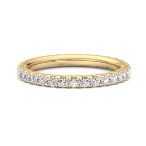 Anillo clásico de oro rosa, oro blanco y oro amarillo con diamante de corte cojín certificado por IGI, anillo de compromiso para mujer. - Product Image 6