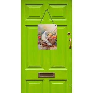 Dove Wall <b>Door</b> Hanging Prints New 12x16 Multicolor Aluminum Metal Sign for Kitchen Bar Bathroom Home <b>Decor</b> <b>Front</b> <b>Door</b> Plaque - Product Image 2