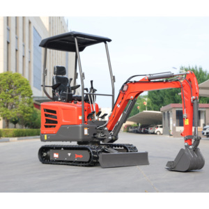 Mini-excavatrice hydraulique pour le terrassement, l'aménagement paysager et l'agriculture - Product Image 1