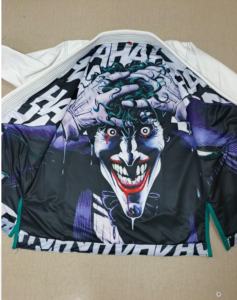 Kimono de Jiu-Jitsu Brésilien (BJJ) Joker Blanc sur Mesure, Nouveau Modèle, Qualité Premium, 100% Coton 440 GSM - Product Image 6