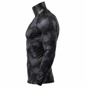 Camisetas Térmicas Transpirables de Manga Larga para Hombre de Alta Calidad, Ropa Deportiva, Camiseta de Spandex/Poliéster - Product Image 2