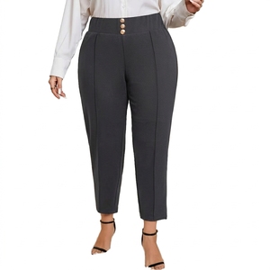 Leggings de Cintura Alta para Mujer, de Spandex y Nailon, Antibacterianos, Ropa Deportiva Informal, Moda Europea y Americana para Principios de Otoño e Invierno - Product Image 4