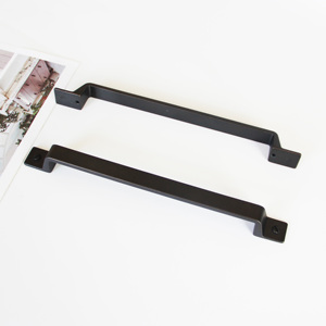 High Quality Modern Matte Black Zinc Alloy Cabinet Handles Drawer Pulls Kitchen Dresser Cupboard <b>Wardrobe</b> <b>Hardware</b> Furniture - Product Image 4