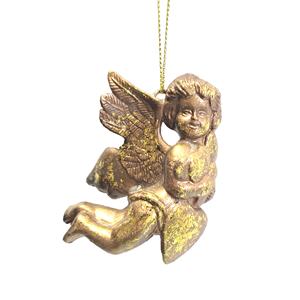 CK Merry Christmas ชุดเครื่องประดับนางฟ้าพลาสติก2ชิ้นสีต่างๆตกแต่งสำหรับตกแต่งวันหยุด10x9x1ซม. - Product Image 2