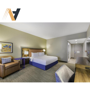 ชุดเฟอร์นิเจอร์ห้องนอนโรงแรมแฮมป์ตันแบบทันสมัยราคาไม่แพงชุดเฟอร์นิเจอร์ไม้สไตล์เวียดนาม - Product Image 2