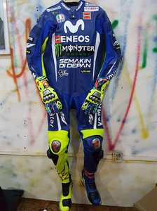 Nouvelle combinaison de moto en cuir unisexe, coupe ajustée, respirante, coupe-vent, équipement de course estival, protection intégrale du corps, aventure - Product Image 5