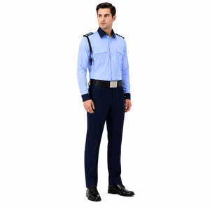 Uniforme de Seguridad Unisex de Alta Calidad, Chaqueta de Poliéster/Algodón, Ajuste Cómodo, Costuras Duraderas, Apariencia Profesional - Product Image 2