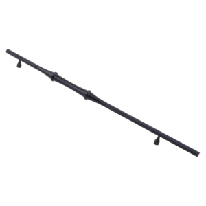 Poignée de meuble longue en aluminium, poignée de porte de placard moderne en bambou, finition soie noire PVD, or rose, or AB mat, quincaillerie moderne - Product Image 4