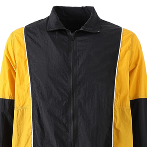 Unisex Lightweight Nylon Polyester Windbreaker Contrasting Color Fitness <b>Jacket</b> with Hood Zipper Printed Outdoor <b>Summer</b> for <b>Men</b> - Product Image 6