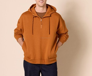 Veste personnalisée pour hommes Veste à capuche coupe-vent pour hommes avec fermeture éclair 14 sweats à capuche pour hommes - Product Image 5