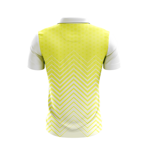 Camiseta Deportiva de Golf para Hombre, de Alta Calidad, 100% Poliéster, Tejida, con Estampado Digital Personalizado, Corte Ajustado, Manga Corta, Secado Rápido y Transpirable - Product Image 2