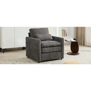 Sillón Acolchado Acogedor de 31.9 Pulgadas, Sofá Nube Extra Grande y Cómodo con Cojín Doble, Sofá Individual con Cojín de Felpa para Sala de Estar - Product Image 6