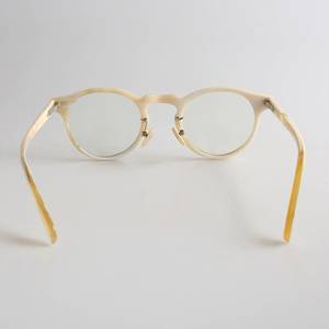 Handmade Eco-Friendly Rectangle Buffalo Horn Glasses <b>Frames</b> Modern Vintage Style Unisex - Product Image 2