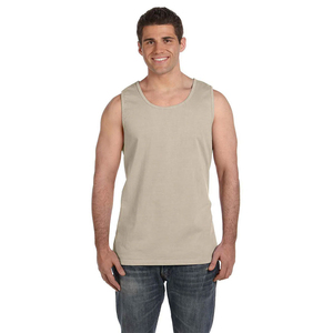 Débardeurs pour hommes à prix avantageux, personnalisables avec logo, coupe ajustée, unis, sans manches, respirants, pour l'entraînement, 100% coton. - Product Image 6