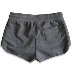 Women's Breathable High Waist Soft Cotton Sweat <b>Shorts</b> with Elastic Waist <b>Belt</b> and Pattern-Casual - Product Image 5