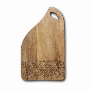 Elegante Tabla de Cortar de Madera de Abedul con Diseño de Cítricos Impreso a Mano, Acabado Liso, Ligera, Duradera y Segura para Alimentos - Product Image 6