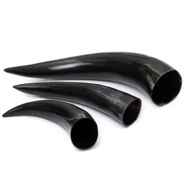 Custom Molding Silver Pattern Viking Horn <b>Beer</b> Horn Wooden Stand Eco-Friendly Handmade FAIZA CRAFT FC-5626 for Bar Restaurant - Product Image 2