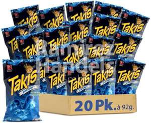 Venta al por Mayor de Takis Blue Heat, Chips de Tortilla, 92.3g, Caja de 20 Unidades, Sabor Picante Extra, Bocadillo Crujiente, Proveedor Mayorista - Product Image 1