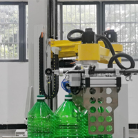 Palettiseur robotisé pour fûts de 50 kg, machine d'emballage automatique, bras robotisé industriel, machine d'emballage alimentaire, empileur