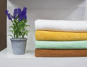 Haute qualité 70x140cm grandes serviettes de bain respirant et doux absorbant 600 Gsm Extra doux 100% coton tricoté OEM - Product Image 2