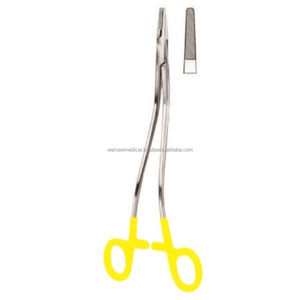 HOT-SALE WARSAW T/c Tip Bozemann Needle Holder Stainless Steel Suture Surgical Instrument | needle holder - Product Image 1