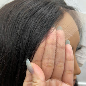 Premium Virgin Vietnamese Human <b>Hair</b> Bone Straight Bob Wig 5x5 HD Lace <b>Closure</b> Silky Natural Black <b>Hair</b> Ready to Ship - Product Image 3