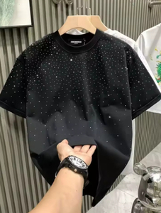เสื้อยืดคอเต่าแขนสั้นผู้ชาย PUFFIN SPORTS ผ้าถักอย่างดี 100% ผ้าฝ้าย ระบายอากาศได้ดี เป็นมิตรกับสิ่งแวดล้อม ทรงปกติ - Product Image 3