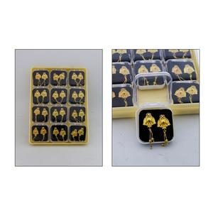 Micro Petites Boucles d'Oreilles Plaqué Or Qualité Supérieure Boucles d'Oreilles Fantaisie Zircon Cubique Boucles d'Oreilles Tendance pour Femmes et Filles - Product Image 5