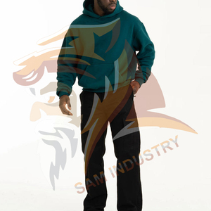 Sweat-shirts surdimensionnés pour hommes de qualité supérieure, design personnalisé, vêtements décontractés, nouvelle arrivée, 100% coton, sweat-shirts surdimensionnés pour hommes - Product Image 6