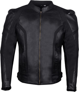 Custom Genuine <b>Leather</b> Unisex <b>Men's</b> Eco-Friendly Windproof Streetwear <b>Leather</b> <b>Jacket</b> with Front Logo Winter Warm Outerwear - Product Image 1