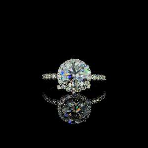 แหวนเพชรเงินแท้ VVS จากผู้ส่งออกอินเดีย สำหรับงานแต่งงาน งานหมั้น งานเลี้ยง และเป็นของขวัญ ราคาดีที่สุด - Product Image 3