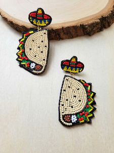 Pendientes de Cuentas Hechos a Mano de Lujo, Joyería Artesanal Única para Mujer a un Precio Accesible - Product Image 2