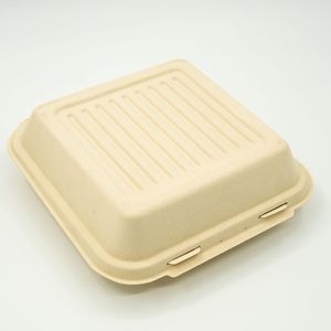 ภาชนะใส่อาหารอ้อยทนทานต่อการรั่วซึมย่อยสลายได้ทางชีวภาพ - Product Image 3