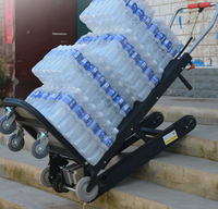Promotion : Plateforme mobile électrique portative pour la montée d'escaliers, capacité 400 kg, batterie 48 V