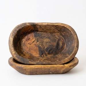 Private Label Eco-Friendly Scented Soy Wax 3-<b>Wick</b> Wooden Dough Bowl <b>Candle</b> Wholesale Heart-Shaped Rustic Wood Home Decor <b>Candle</b> - Product Image 5