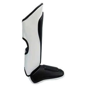 High Quality Customized Cowhide Leather <b>Shin</b> <b>Guards</b> <b>MMA</b> and Boxing Training Leg Protection for Men and Women wholesale pricevv - Product Image 6