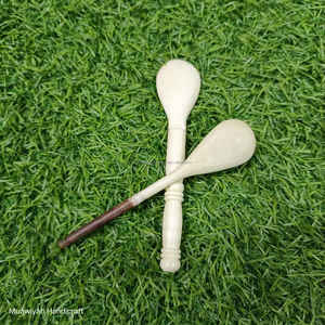 Cuchara de hueso de búfalo hecha a medida de alta calidad, cuchara para cocinar y servir, cuchara de té y café elegante para el hogar, restaurante, boda, uso en Hotel - Product Image 3