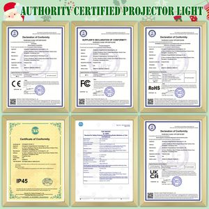 Proiettore di Onde Oceaniche HD 2-in-1 a 10 Colori con 3 Basi e Telecomando, Luce Proiettore per Interni/Esterni per Feste - Product Image 6