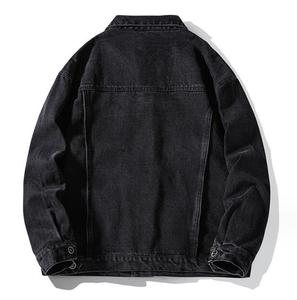 <b>Custom</b> logo <b>Denim</b> <b>Jacket</b> Autumn New Fashion Casual Men's <b>Jacket</b> Cotton Fashion Trend Style Cargo <b>Denim</b> <b>Jacket</b> - Product Image 3