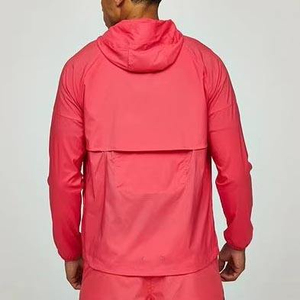 Custom Waterproof <b>Rain</b> <b>Jacket</b> for Men Lightweight Running Windbreaker Softshell Sportswear <b>Plus</b> <b>Size</b> Hooded <b>Jacket</b> - Product Image 3