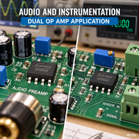 Stock AD8642ARZ Amplificateur Opérationnel Double IC Rail-to-Rail Entrée JFET SOIC8 Composants Électroniques Marque Chinoise Fourniture BOM en Stock
