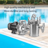 Pompe centrifuge de pompe à eau en acier inoxydable à faible bruit pour Sports-DSL-SUS100-80 d'eau SPA de source chaude de piscine-160/11T-S